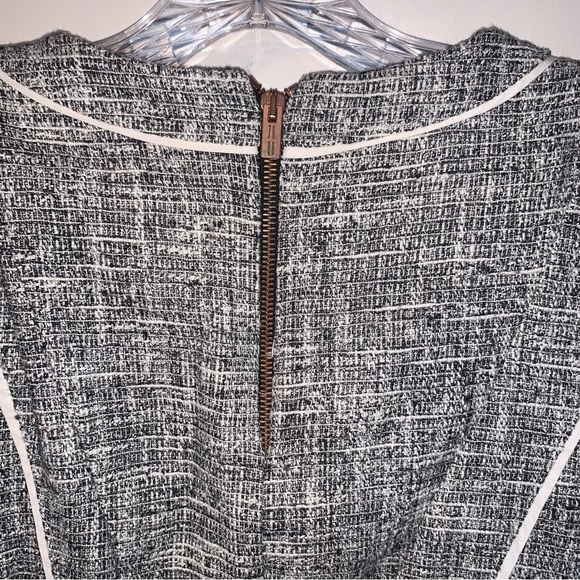 Settantotto Zerotto Gray and Black Fit and Flare Mini Dress S - Picture 7 of 9